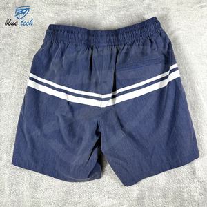 Logo personnalisé toile solide respirant sport coton hommes Shorts numérique à séchage rapide léger pour Fitness entraînement en plein air - Product Image 3