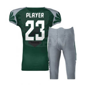 Vêtements de sport de haute qualité, uniforme de football américain imprimé, short en spandex/polyester, taille plus, séchage rapide, sur mesure, prix bas - Product Image 2