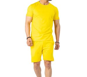 ชุดเสื้อยืดและกางเกงขาสั้นผู้ชายสั่งตัดเย็บพิเศษ ปักลายได้ตามต้องการ สวมใส่สบาย ไม่ยับ ระบายอากาศได้ดี - Product Image 1
