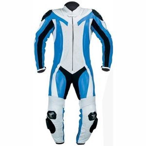 ชุดมอเตอร์ไซด์สำหรับผู้ชายชุดปั่นจักรยานสำหรับกีฬากลางแจ้งกันลมทำจากหนังแท้ - Product Image 1