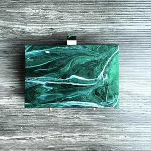 SCI luxe femmes résine époxy pochette sac à main mariée pochette sac à main style bohème mode fabriqué en inde - Product Image 2