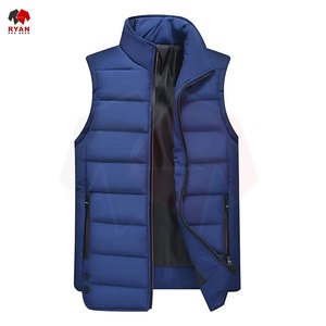 Gilet matelassé élégant pour homme, logo personnalisé, OEM ODM, léger, respirant, sans manches, pour la saison hivernale - Product Image 5