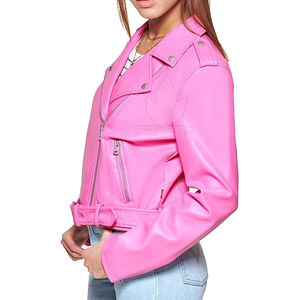 Ropa de Moda Urbana para Mujer, Chaqueta de Cuero, Chaquetas de Talla Grande, Chaquetas Cortas de Cuero para Mujer - Product Image 5