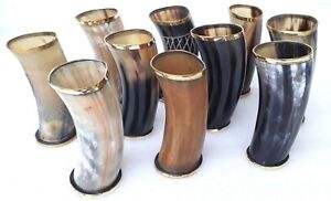 Vente en gros d'approvisionnement d'usine, tasse à corne à boire écologique polie de style animal artisanal, tasse à café faite à la main, tasse à eau fantaisie - Product Image 3