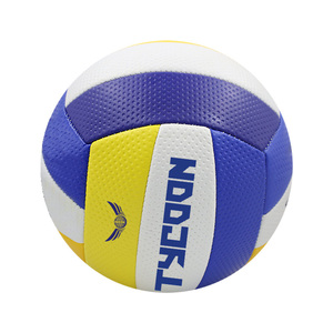 เครื่องเย็บหนัง Pu Pvc แบบสัมผัสนุ่ม,ลูกวอลเลย์บอลชายหาดไซส์5ทางการสำหรับใช้ในอาคารกลางแจ้ง - Product Image 3