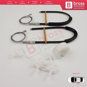 ชุดซ่อมมอเตอร์กระจกไฟฟ้าหลังซ้าย รุ่น BWR5291 สำหรับรถยนต์ Linea 323 110 ปี 2007-2018 รหัสอะไหล่ 51898679 - Product Image 4