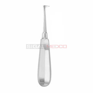 SIGAL MEDCO Élévateur de racines Élévateurs dentaires Allemagne Acier inoxydable Manuel Extraction de dents de haute qualité Instruments chirurgicaux incurvés - Product Image 2