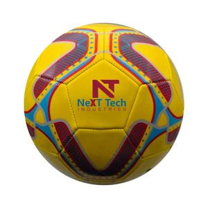 ลูกบอลฝึกฟุตบอลวัสดุ PU สำหรับการฝึกซ้อมพร้อมดีไซน์ที่กำหนดเองและโลโก้ตามสั่งโดยอุตสาหกรรมเทคโนโลยีถัดไป - Product Image 1