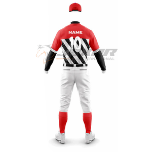 Uniformes de baseball sublimés durables avec maillot et pantalon en tissu léger respirant à séchage rapide idéal pour la vente - Product Image 6