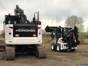 รถขุดขนาดเล็ก HIDROMEK HMK 62ss เครื่องยนต์ดีเซล ปั๊มเกียร์มอเตอร์ ENERPAC กระบอกไฮดรอลิก รถตักตีนตะขาบ ประสิทธิภาพสูง - Product Image 3
