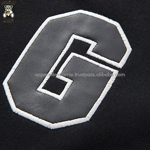 Vente directe d'usine : vestes brodées élégantes pour hommes, matière douce, coupe décontractée, design à surpiqûres décoratives, pour usage décontracté. - Product Image 6