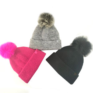 Gorro de Invierno Unisex de Alta Calidad, 100% Algodón, Color Sólido, Diseño Personalizado, Moda de Venta Caliente para Hombres y Mujeres, Cálido para Exteriores - Product Image 1