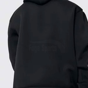 Sweats à capuche surdimensionnés en coton pour hommes avec logo personnalisé hiver polaire léger de haute qualité - Product Image 5