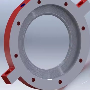 Anneaux filetés en acier inoxydable fabriqués sur mesure équipement lourd industriel fixation applications d'écrou hydraulique fournisseur en vrac - Product Image 1