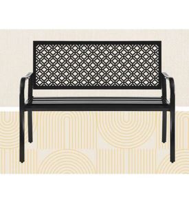 Banco de jardín al aire libre decorativo de Venta caliente para la decoración del jardín del hogar en un diseño moderno y único - Product Image 1