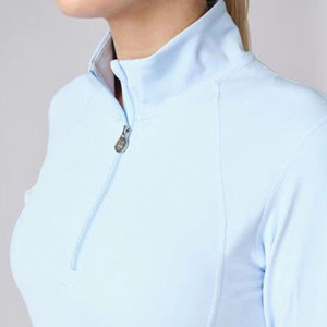 Offre Spéciale vêtements équestres couche de base haut personnalisé en gros chemise d'équitation extensible dans les quatre sens parfait pour les femmes et les enfants - Product Image 3