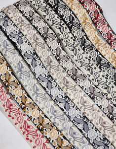 2023 venta al por mayor de telas bordadas de prendas de vestir de estilo de moda Fabricación de telas bordadas de ropa de boda - Product Image 2