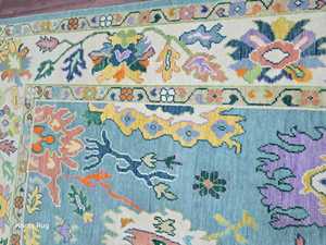 Tapis KNOT en laine noué à la main, moderne, à poils ras, avec dos antidérapant en coton pour salon et chambre à coucher - Product Image 3