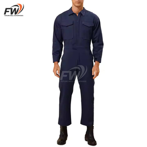 Overol Reflectante de Fábrica para Hombre, Ropa de Trabajo de Algodón, Overol de Construcción e Ingeniería, Uniforme de Alta Visibilidad de una Pieza - Product Image 1
