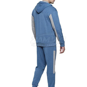 Ensemble de survêtement pour homme à manches longues et fermeture éclair intégrale pour la course et le sport, vente en gros, survêtement personnalisé pour homme, nouveau style - Product Image 4