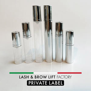 Private Label <b>LASH</b> <b>LIFT</b> SERUM 10ml Airless Silver Bottle Made in Italy Cosmetic - Product Image 3