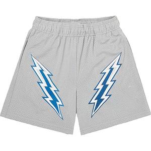 Pantalones cortos de sublimación personalizados OEM para hombre, malla Premium con estampado gráfico, estilos de entrenamiento de secado rápido para gimnasio transpirables de calle alta - Product Image 4