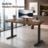 Bureaux d'ordinateur en bois à coins arrondis, grand support d'écran, poste de travail, table de jeu en forme de L, bureau à domicile