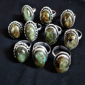 Bague en argent rouge japonais de meilleure qualité, vente en gros, jaspe rouge, bagues en argent allemand à vendre au prix le plus bas - Product Image 6