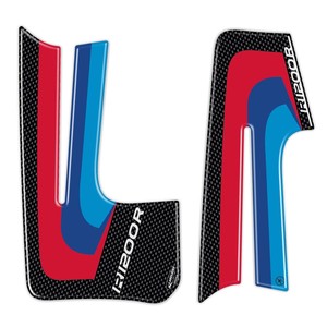 2 Protezioni Laterali 3D Rally Compatibili per BMW R1200R Moto Fino al 2015 Nuovo Prodotto - Product Image 1