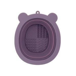 ISSILI - Tazón de Limpieza Plegable de Silicona con Forma de Oso, Herramienta de Maquillaje, para Lavar Esponjas, Herramienta de Belleza, Almohadilla de Limpieza, para Uso Doméstico - Product Image 5