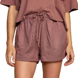 Shorts de Mujer Lisos y Elegantes de Alta Calidad, Precio al por Mayor, Nuevo Diseño, Color Personalizado - Product Image 1