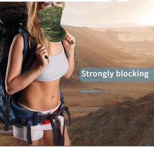 Cache-cou respirant en polyester personnalisé avec logo par sublimation, couvre-tête et visage, écharpe respirante, cache-cou - Product Image 5