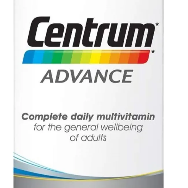 أقراص الأداء Cenntrrumm أقراص الفيتامينات والمعادن 30 قيراط تدعم الصحة اليومية والرفاهية