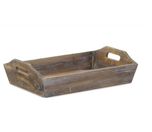 Bandeja de servicio de madera antigua hecha a mano, bandeja redonda de hierro de cobre de tamaño personalizado para comedor en casa, bandeja de bambú de estilo clásico, servicio de comida - Product Image 5