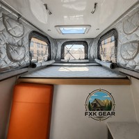 Boîte de camping pour pick-up avec porte-bagages de toit, sortie printemps 2019