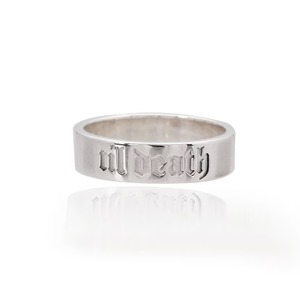 Til Death Dainty Silver Band Ring Venta caliente Trending Stacking Anniversary Gift Band Ring Promise Band Ring - Product Image 2