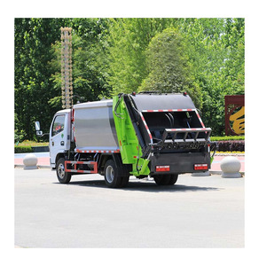 Petit camion à ordures municipal de chargement latéral d'élimination des déchets de cuisine des déchets 5CBM - Product Image 3