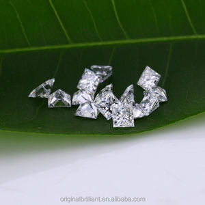 Pierre précieuse de laboratoire de qualité supérieure, taille Princesse, couleur D, clarté VVS2 VS1, certifiée IGI, modèle RI-348, pour la fabrication de bijoux, beauté rare. - Product Image 5