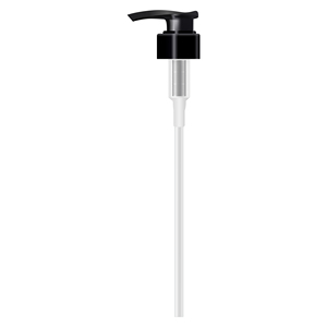 Black 2-in-1 Pump <b>Dispenser</b> with Spring & Lock | 200ml | 11cm Height | 24/26mm Neck Size |Ideal for Lotion, <b>Shampoo</b> & Skincare - Product Image 1
