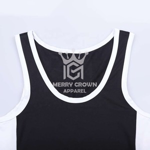 Solide hiver Gym Sports Fitness Wrestling Singlets séchage rapide respirant Wrestling Wear Singlets pour hommes - Product Image 5