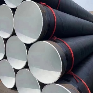 Tuyau en acier au carbone revêtu 3PE API 5L X52 X60 X70 3LPE, anti-corrosion, spiralé/sans soudure, pour pipeline pétrole, gaz et eau - Product Image 3