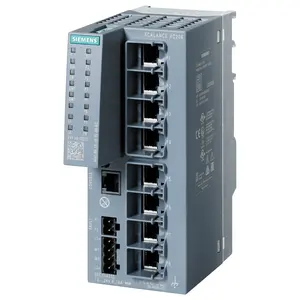 SCALANCE XC208 manageable Layer 2 IE switch; IEC 62443-4-2 certified;6GK5208-0BA00-2AC2, 8x 10/100 Mbit/s RJ45 ports,6GK52080BA0