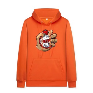 Pull à capuche de haute qualité pour hommes, 100% coton, impression par sublimation pour l'hiver - Product Image 2