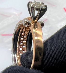 แหวนหมั้นทองคำแท้ 14k และ 18k ดีไซน์หรูหรา ประดับเพชรแท้ ระดับไฮเอนด์ ได้รับการรับรองจาก IGI HI-VSSI - Product Image 4