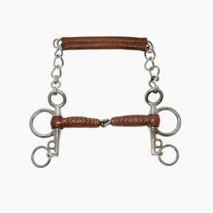 Boca de barril portado Pelham palanca larga 14mm Horse Bits superventas Trending Horse Products 2025 - Product Image 4