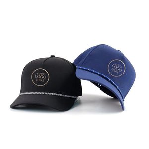 Casquettes de golf OEM tendance et respirantes, personnalisables avec logo, trous découpés au laser, ajustables avec cordon pour activités de plein air - Product Image 5