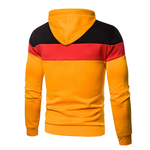 Sudadera con cremallera personalizada para hombre, algodón de primera calidad, logotipo bordado, ODM, OEM - Product Image 2