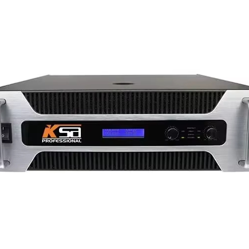 KSA EA3000 2-Channel 6000W 2/4 Ohms Pure Copper Metal Shell Professional Audio Power Amplifier with XLR AC Input