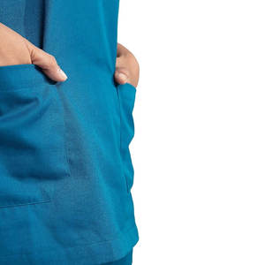 Stylish Women's Medical Scrubs <b>Set</b> Nursing Polyester Stretchy Hospital Uniforms With <b>Shirt</b> <b>and</b> <b>Trouser</b> - Product Image 6