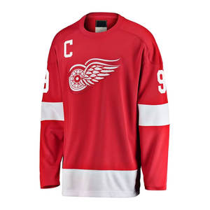 Maillot de hockey sur glace personnalisé de haute qualité, respirant, sublimé, avec le nom de l'équipe OEM imprimé sur le dessus, pour hommes - Product Image 2
